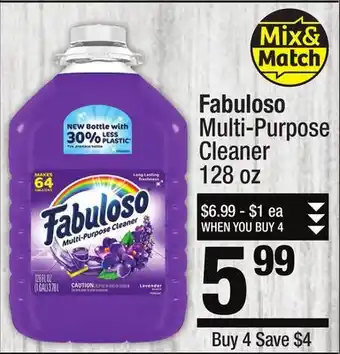 Super King Markets Fabuloso multi-purpose cleaner offer