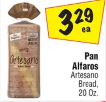 El Super Artesano bread offer