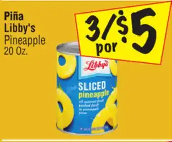 El Super Libby's pineapple offer