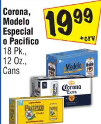 El Super Corona, modelo especial o pacifico offer