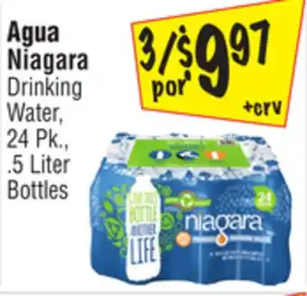El Super Agua niagara drinking water offer