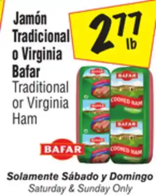 El Super Traditional or virginia ham offer