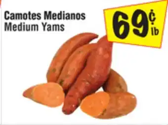 El Super Medium yams offer