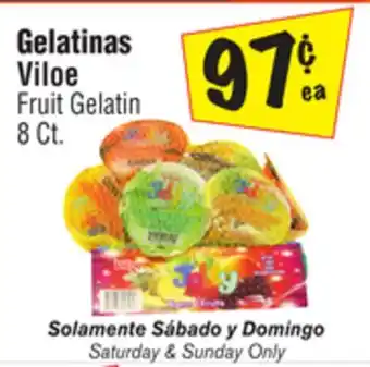 El Super Viloe fruit gelatin offer