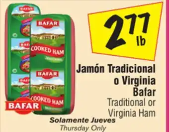 El Super Traditional or virginia ham offer