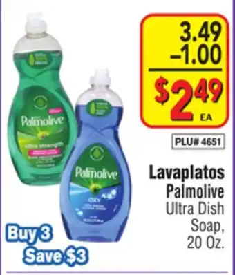 El Super Palmolive ultra dish offer
