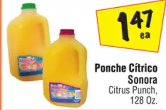 El Super Sonora citrus punch offer