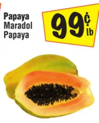 El Super Maradol papaya offer
