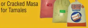 El Super Masa for tortillas or cracked masa for tamales offer