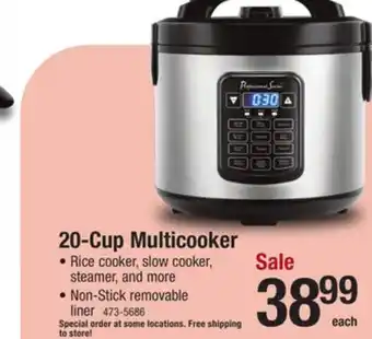 Menards Professional series multicooker - 20 cup offer