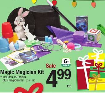 Menards Magic magician kit offer