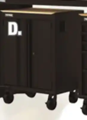 Menards Performax 26-1/2w x 35-3/4h x 18-1/4d black base garage storage cabinet offer