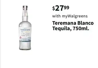 Walgreens Teremana blanco tequila offer