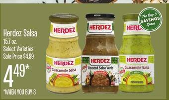 Jewel-Osco Herdez salsa offer