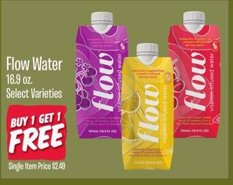 Jewel-Osco Flow water offer