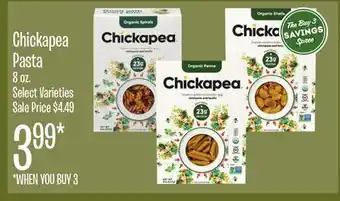 Jewel-Osco Chickapea pasta offer