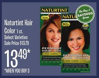 Jewel-Osco Naturtint hair color offer
