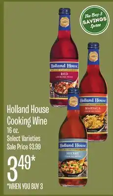 Jewel-Osco Holland house cooking wine offer