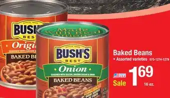 Menards Bush's best baked beans original - 16 oz offer