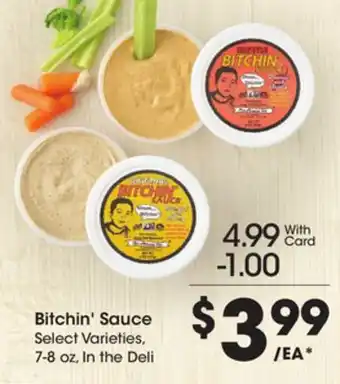 Kroger Bitchin' sauce offer