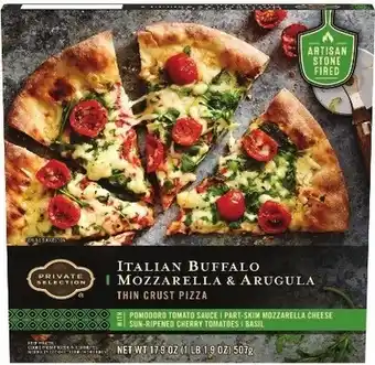 Kroger Private selection stone-fired pizza offer