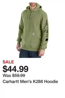 Dick's Sporting Goods Carhartt men's k288 hoodie offer