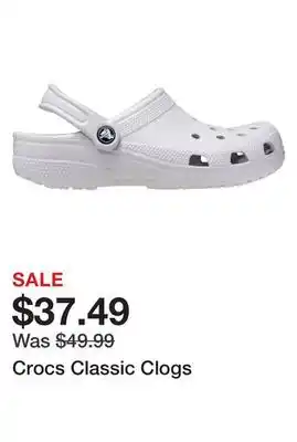 Dick's Sporting Goods Crocs classic clogs offer