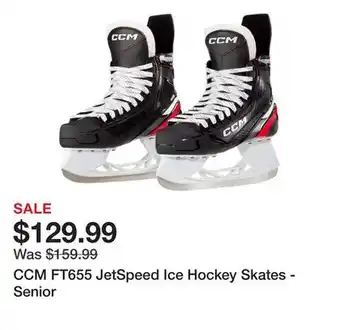 Dick's Sporting Goods Ccm ft655 jetspeed ice hockey skates - senior offer