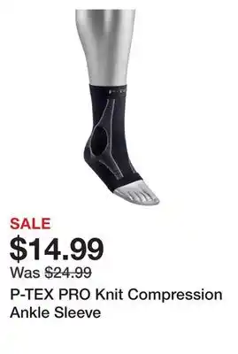 Dick's Sporting Goods P-tex pro knit compression ankle sleeve offer