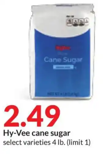 Hy-Vee Hy-Vee cane sugar offer
