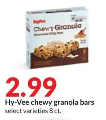 Hy-Vee Hy-Vee chewy granola bars offer