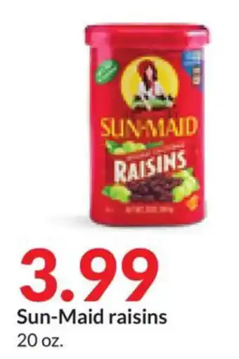 Hy-Vee Sun-Maid raisins 20 oz. offer