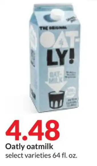 Hy-Vee Oatly oatmilk offer