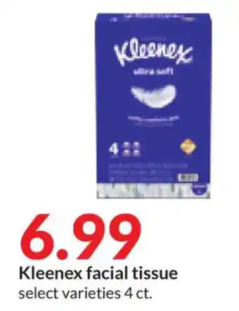 Hy-Vee Kleenex facial tissue offer