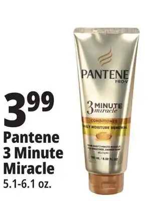 Ocean State Job Lot Pantene 3 minute miracle offer