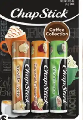 Ocean State Job Lot Chap stick coffee collection offer