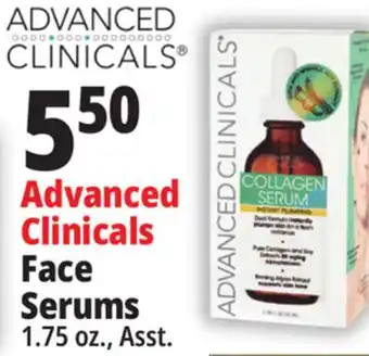 Ocean State Job Lot Advanced clinicals face serums offer