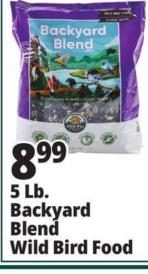 Ocean State Job Lot Bird pro backyard blend wild bird food, 5 lbs offer