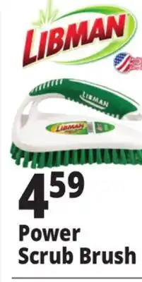 Ocean State Job Lot Power scrub brush offer