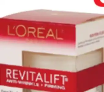 Ocean State Job Lot L'oreal revitalift face & neck cream offer