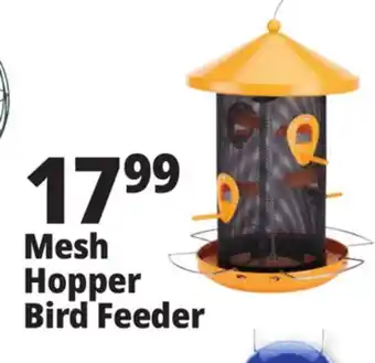 Ocean State Job Lot Mesh hopper bird feeder offer