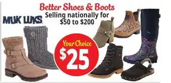 Ocean State Job Lot Better shoes & boots offer