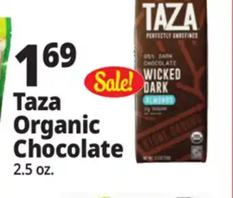 Ocean State Job Lot Taza organic chocolate offer