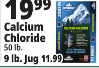 Ocean State Job Lot Calcium chloride offer