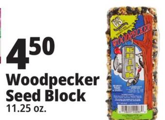 Ocean State Job Lot Woodpecker seed block offer