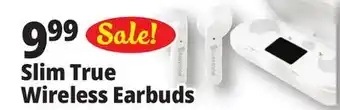 Ocean State Job Lot Slim true wireless earbuds offer