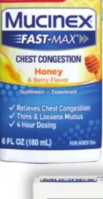 Ocean State Job Lot Mucinex fast max chest congestion offer