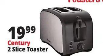 Ocean State Job Lot Century 2 slice wide slot toaster offer