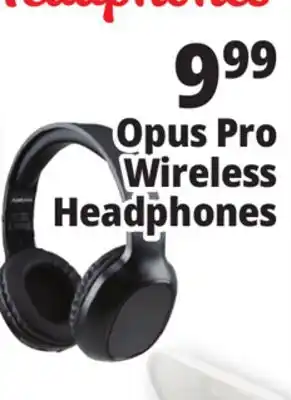 Ocean State Job Lot Opus pro wireless headphones offer