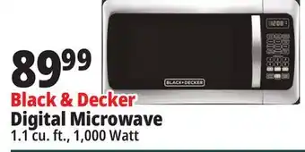 Ocean State Job Lot Black + decker 1000w stainless steel microwave oven offer